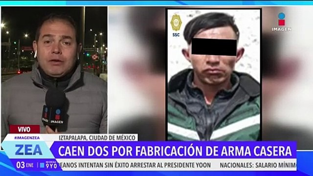 Detienen a 2 hombres por la fabricación de armas caseras en Iztapalapa, CDMX