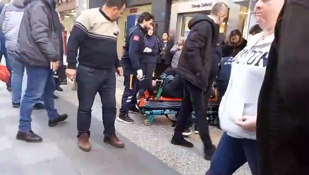 Sağlık ekipleri müdahale etti