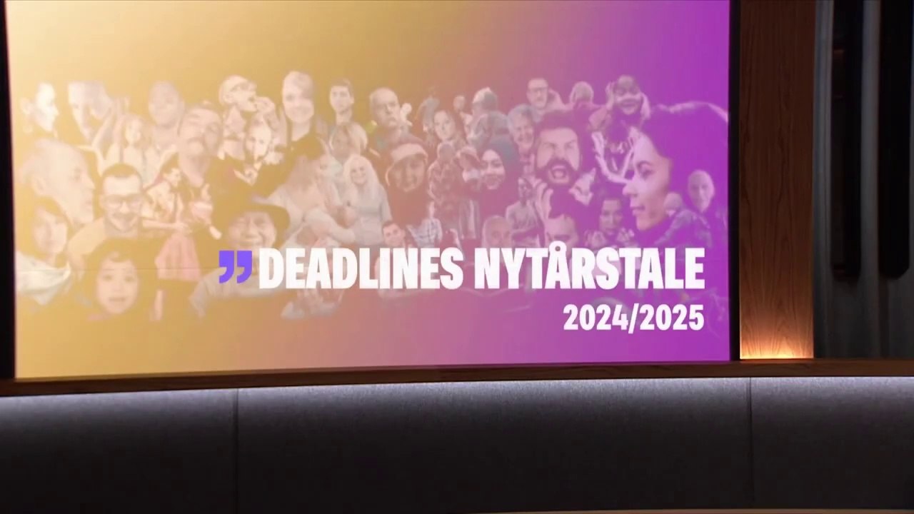 DEADLINES NYTÅRSTALE 2024-2025 og med Hella Joof | DRTV