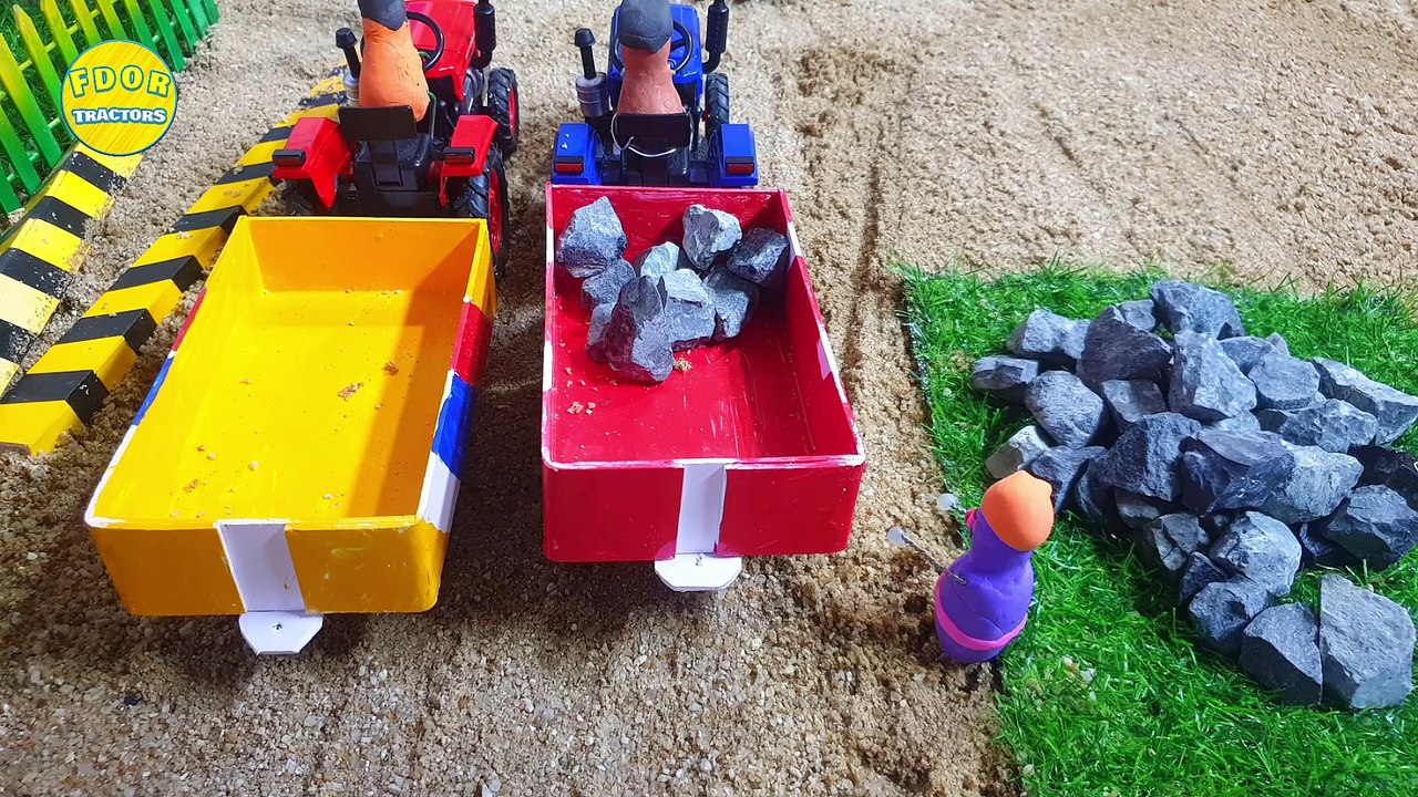 Diy Mini Tractor for Agriculture, The Tran Acident on way