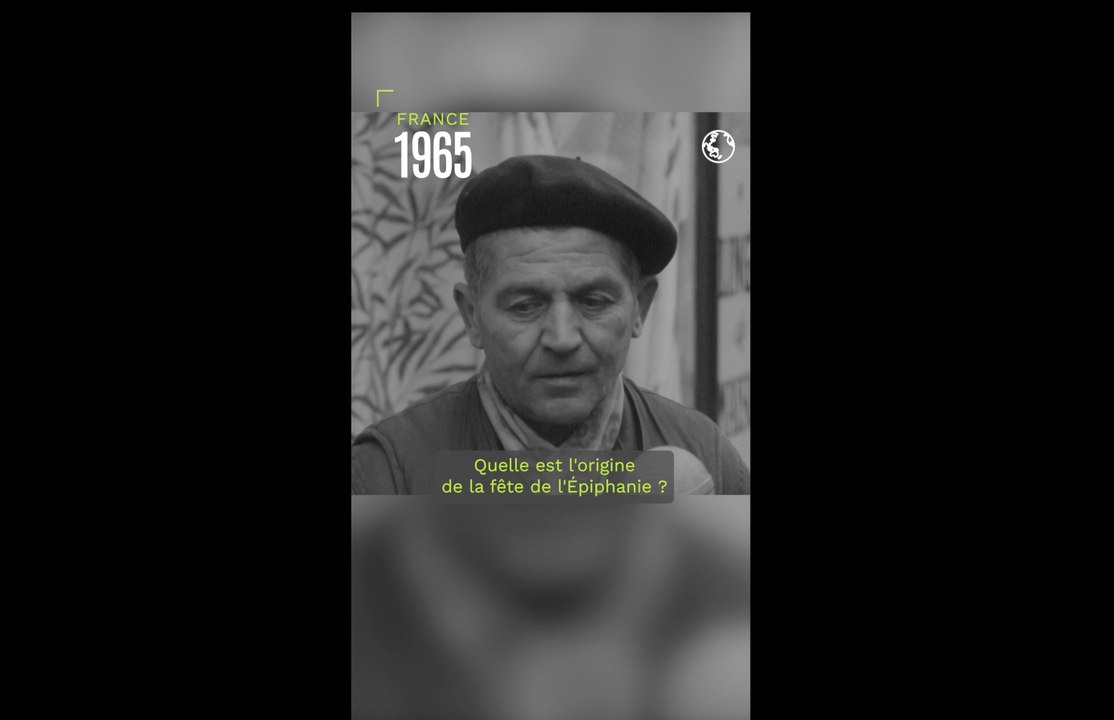 1965 : à l'occasion de l'Epiphanie, micro-trottoir sur ce que représentent cette fête et la tradition de la galette des rois