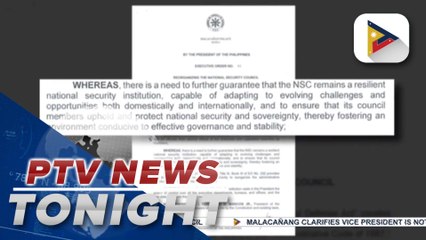 PBBM issues EO 81 which seeks to reorganize, streamline NSC