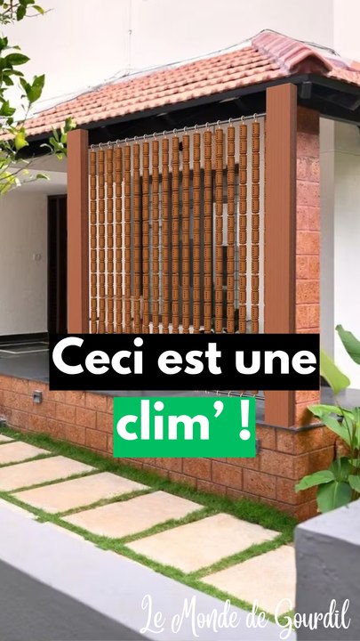 Ce rideau va refroidir ta maison !