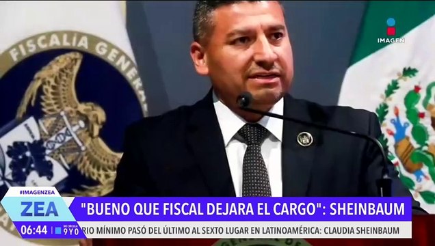 Claudia Sheinbaum celebra la renuncia de Carlos Zamarripa como fiscal de Guanajuato