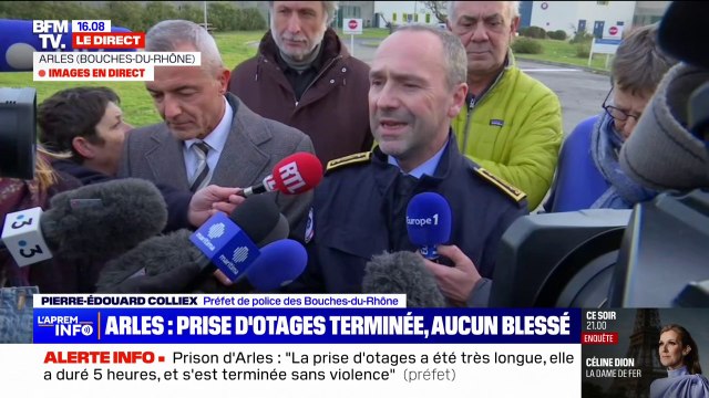 Prison d'Arles: Il n'y a pas eu de blessé , indique le préfet de police des Bouches-du-Rhône, Pierre-Édouard Colliex