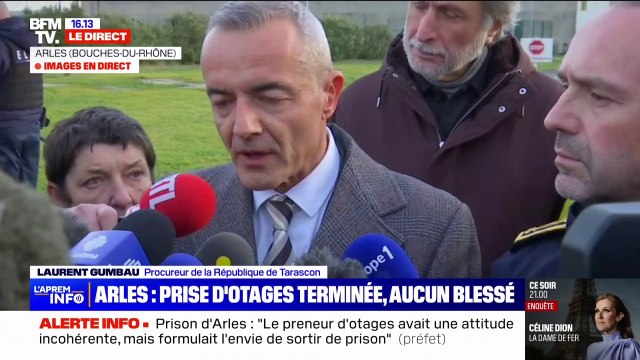 Prison d'Arles: le preneur d'otages a été condamné à plusieurs reprises pour différents faits de violences , affirme le procureur de Tarascon