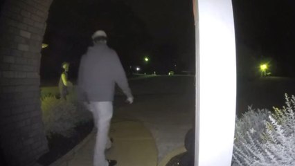 Man leaves for the night but gets scared by the talking skeleton's witty banter