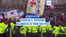 Corea del Sud: gli agenti tentano di entrare nel complesso presidenziale per arrestare Yoon
