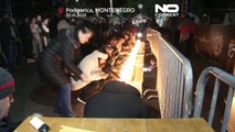 Candle light vigil held in Montenegro as nation mourns 12 shooting victims