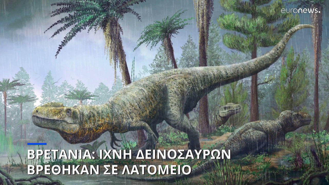 Αποτυπώματα δεινοσαύρων ηλικίας 166 εκατομμυρίω...