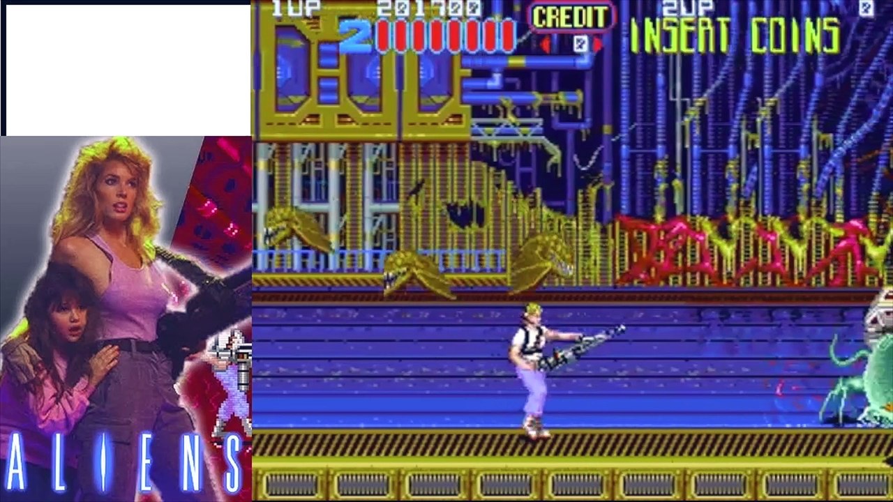 Probando El ALIENS - THE ARCADE GAME [ Video 2 ]