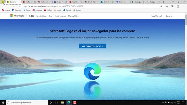 Como activar y usar Pestañas Verticales en Microsoft Edge Chromium