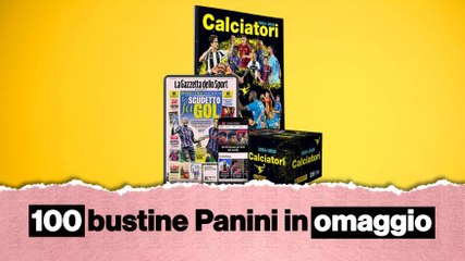 Una pioggia di figurine Calciatori Panini con la Gazzetta: scopri l’iniziativa