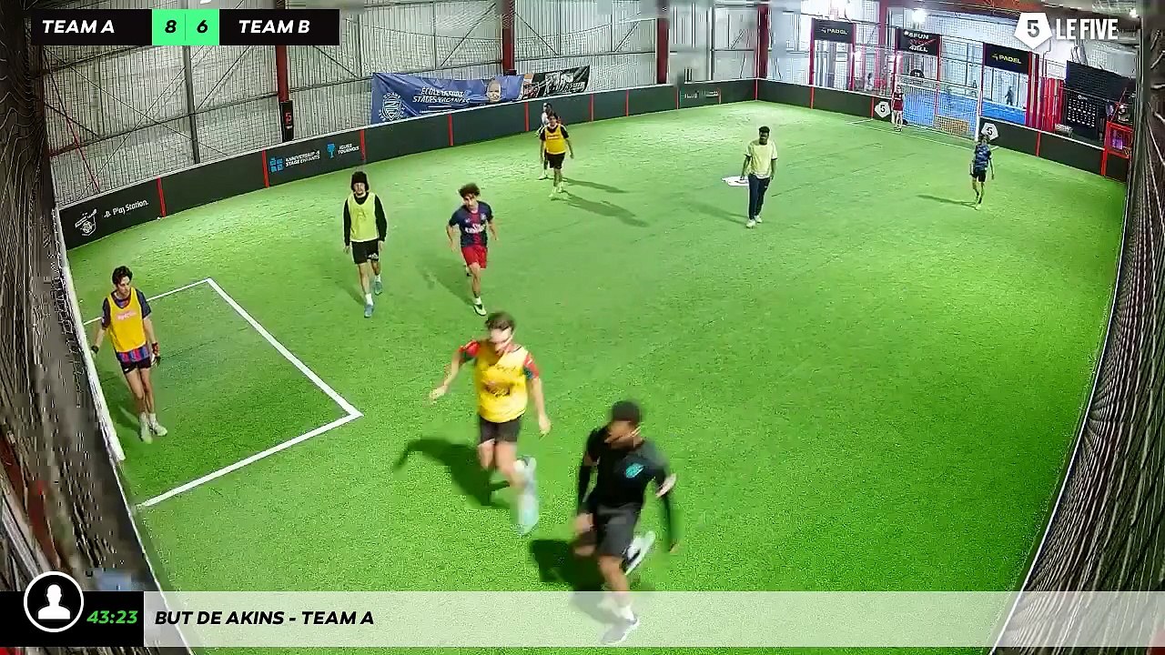 But de Akins - Team A
