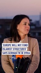 'Europe will not fund new Islamist structures' says German FM in Syria
