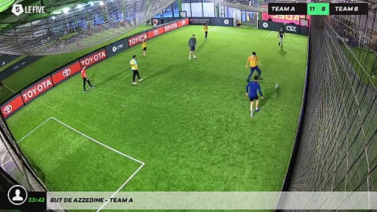 But de Azzedine - Team A