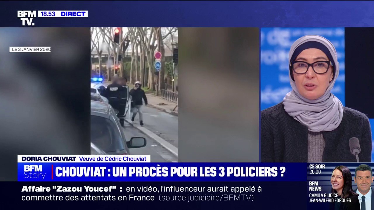 Doria Chouviat, veuve de Cédric Chouviat: "C'est des violences volontaires, délibérées, que mon mari a subi"