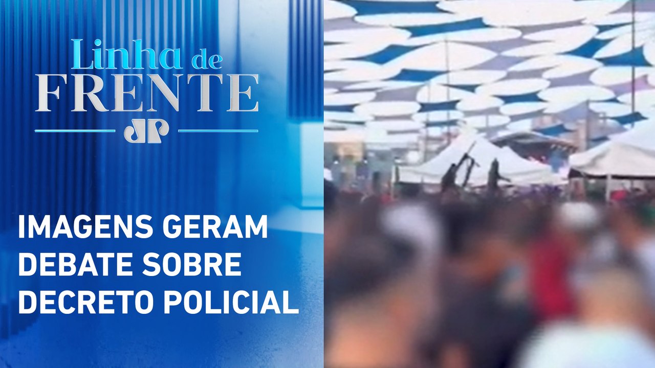 Traficantes exibem fuzis em festa em complexo no Rio de Janeiro | LINHA DE FRENTE