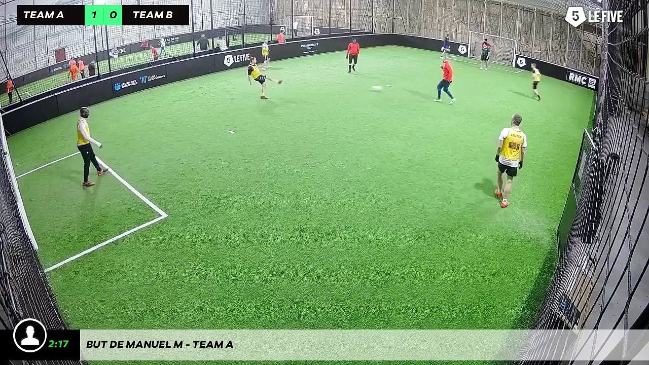 But de Manuel M - Team A
