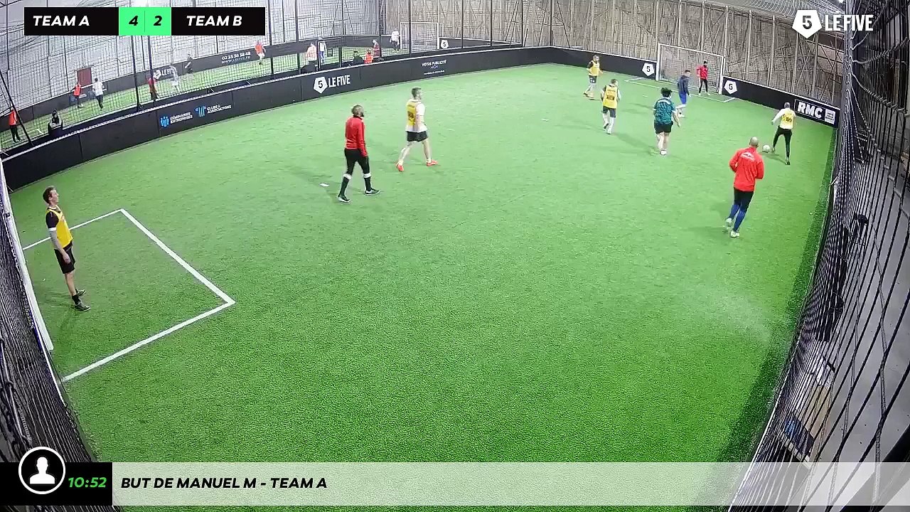 But de Manuel M - Team A