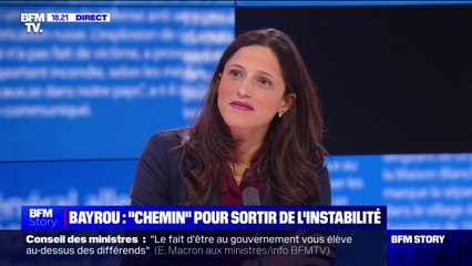 Gouvernement Bayrou: "Il faut indiquer au Parlement et aux Français quelles sont les priorités", affirme Éléonore Caroit (EPR)
