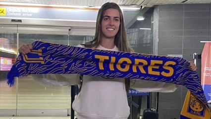 Jheniffer Cordinali ya está en Monterrey y lista para debutar con Tigres Femenil este 2025