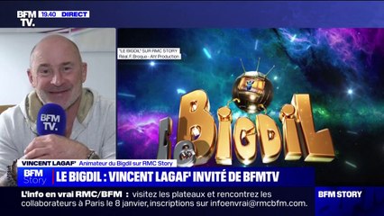 Retour du Bigdil sur RMC Story: "C'est un succès d'équipe", se réjouit Vincent Lagaf'