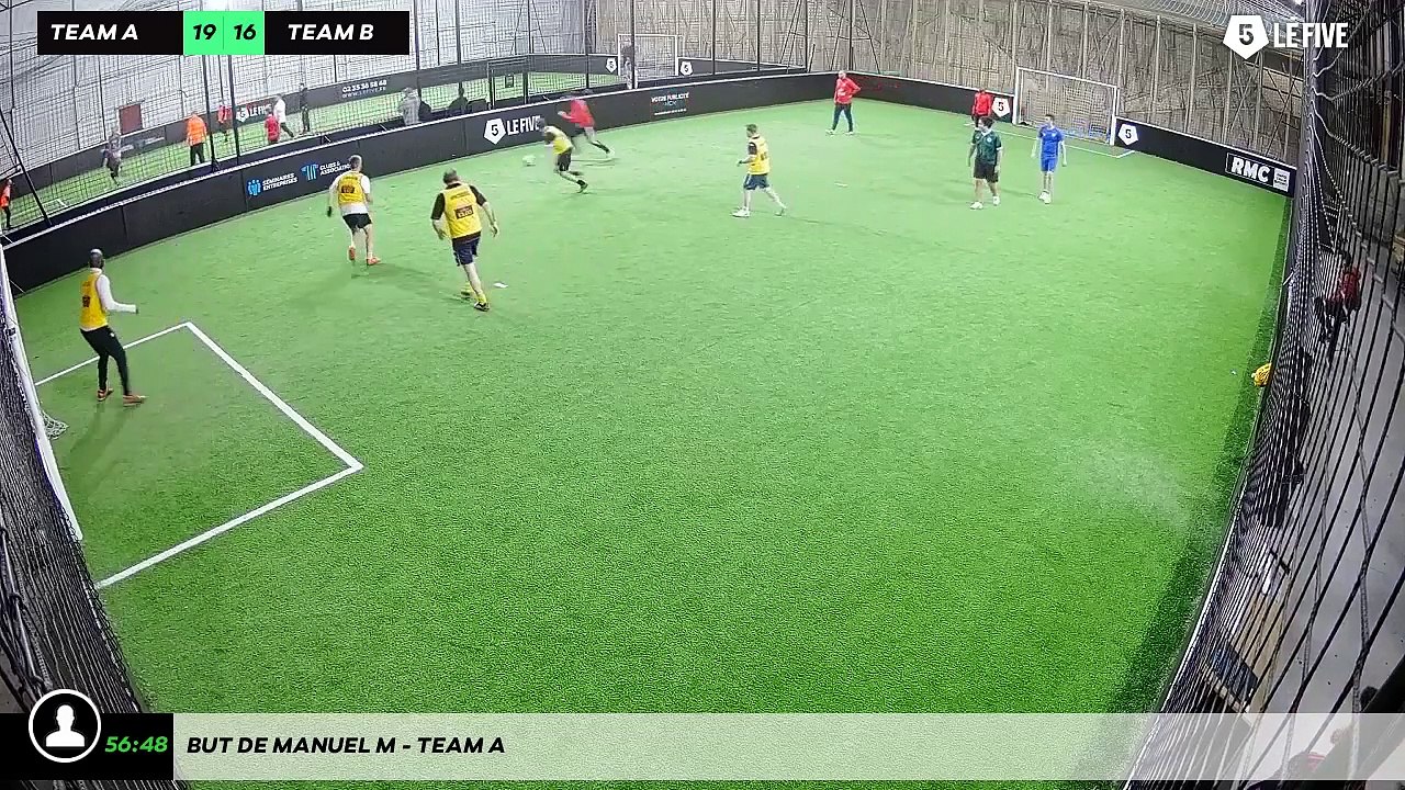 But de Manuel M - Team A