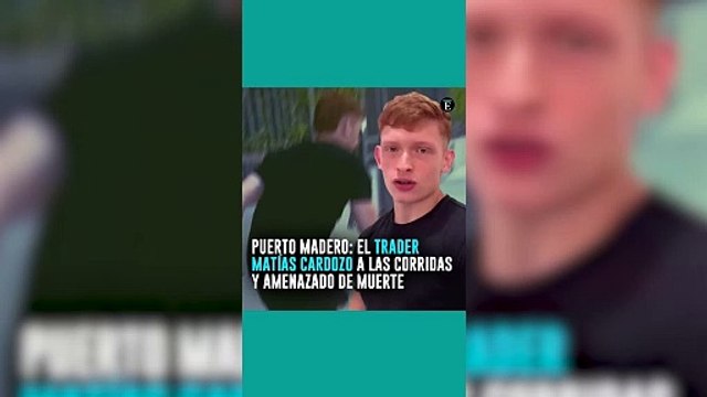 El trader Matías Cardozo a las corridas acusado de estafas y amenazado de muerte