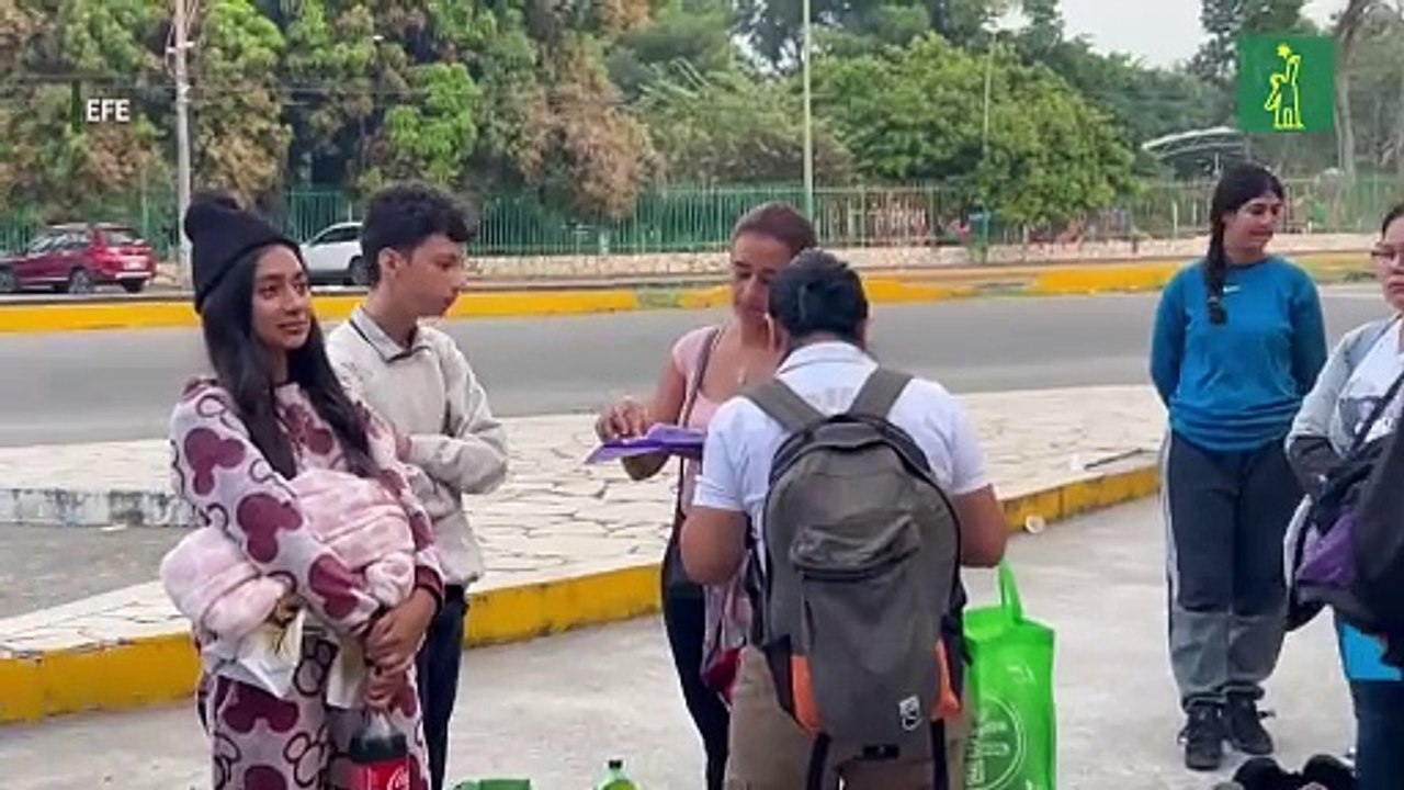 La frontera sur de México se ha vuelto un "tapón" de migrantes, según activistas