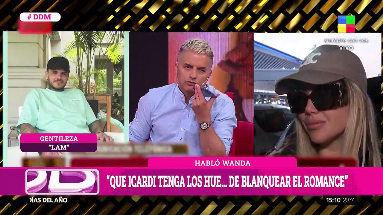 📢 MARCELO POLINO, en plena temporada con Fátima Florez, opinó sobre el WANDA-GATE