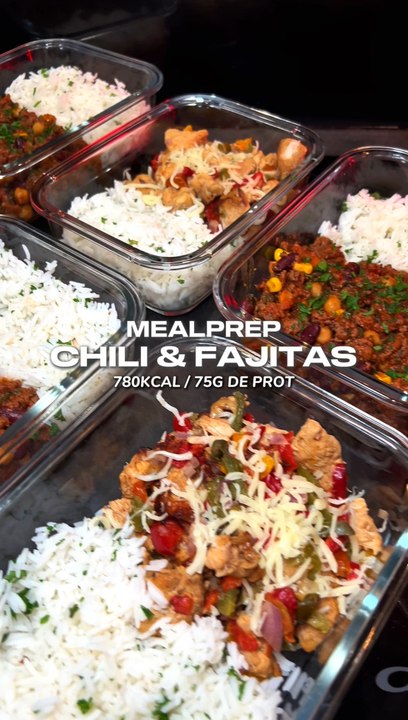 ⚠️ MEAL PREP -20€ pour 5 repas ⚠️