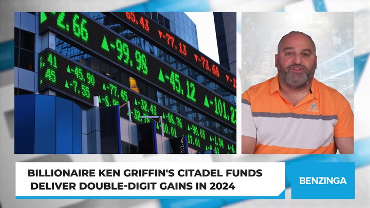 Billionaire Ken Griffin's Citadel Funds Deliver Double-Digit Gains In 2024