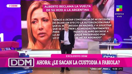 🔴 Alberto Fernández VA POR LA CUSTODIA DE FRANCISCO, su hijo con Fabiola Yañez
