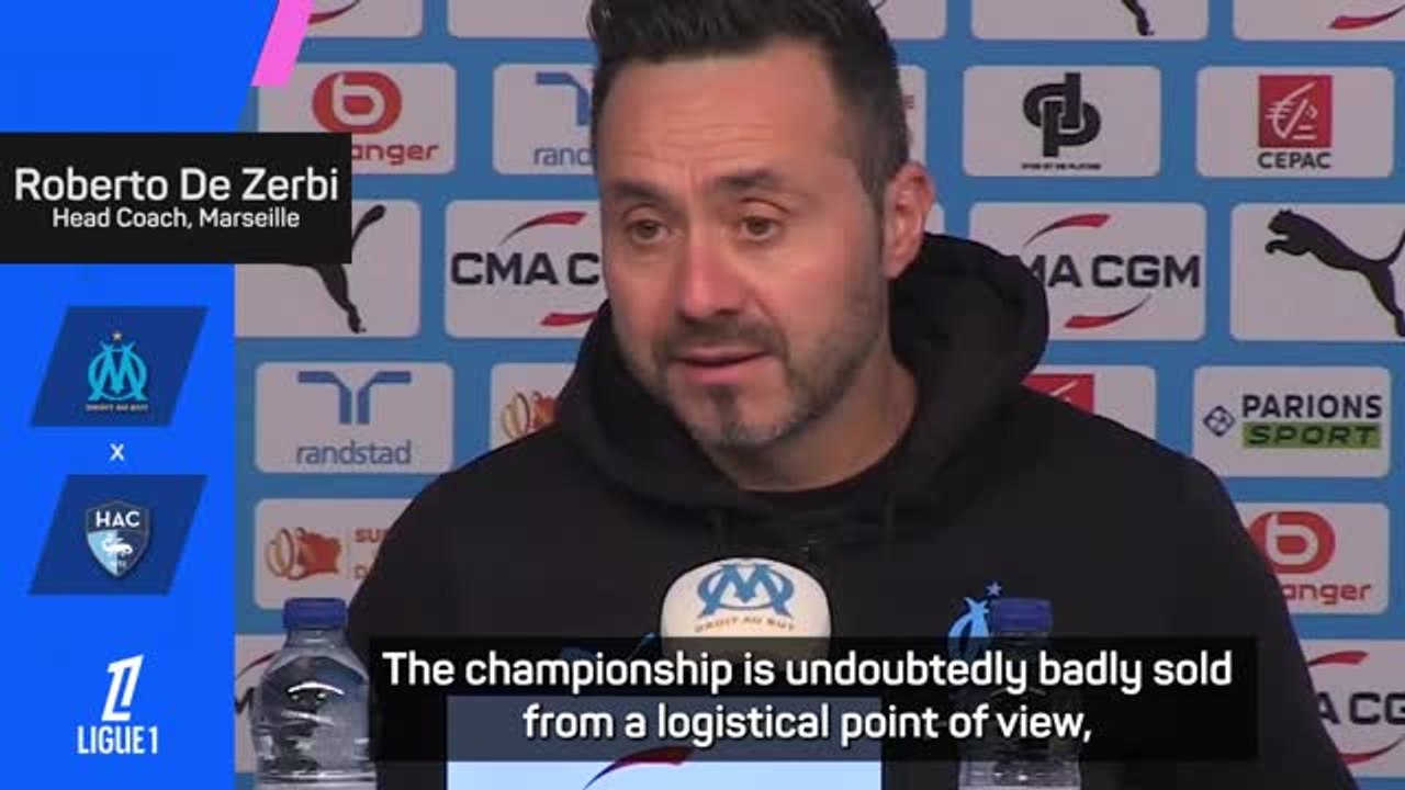 De Zerbi hits back at Ronaldo's Ligue 1 criticism