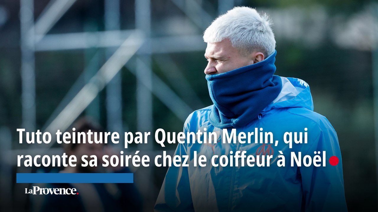OM. Tuto teinture par Quentin Merlin, qui raconte sa soirée chez le coiffeur à Noël