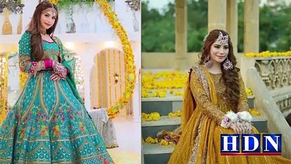 Neelam Muneer Nikkah look