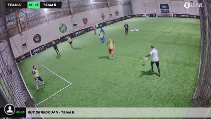 But de Redouan - Team B