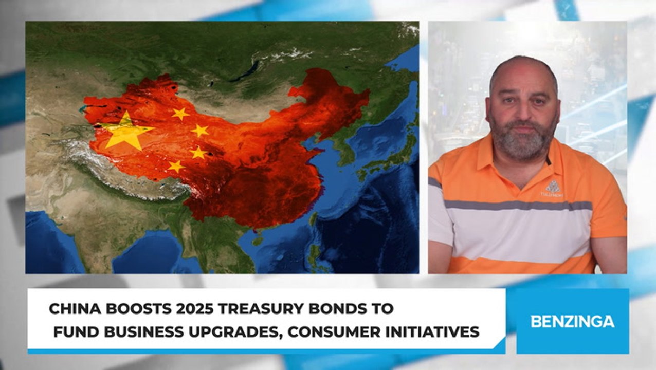 China Boosts 2025 Treasury Bonds To Fund Business Upgrades, Consumer