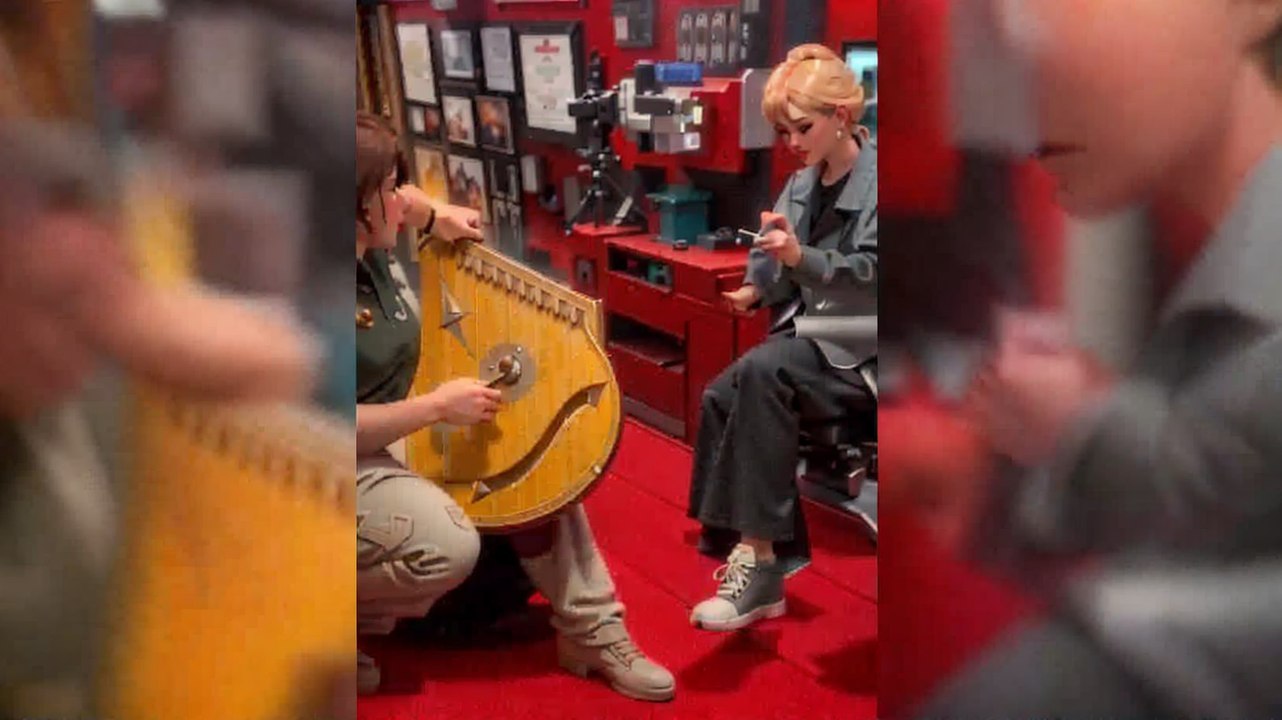 ÉMOUVANT : Sting et un soldat ukrainien s'illuminent sur "Shape of My Heart"