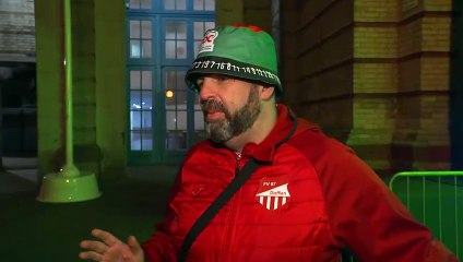 Fans arrive at Alexandra Palace for darts cup final