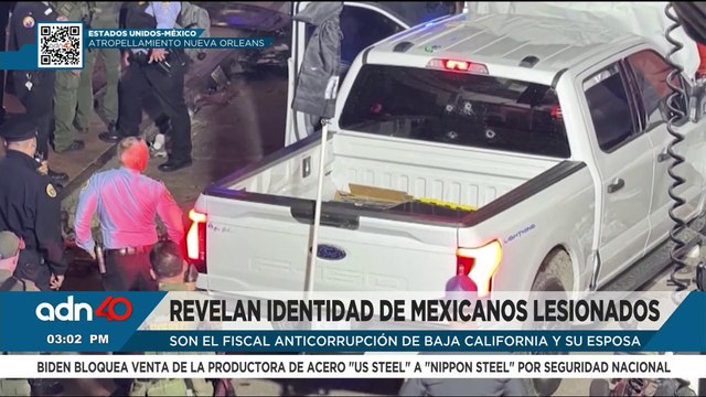Revelan las identidades de mexicanos lesionados en el atropellamiento de Nueva Orleans