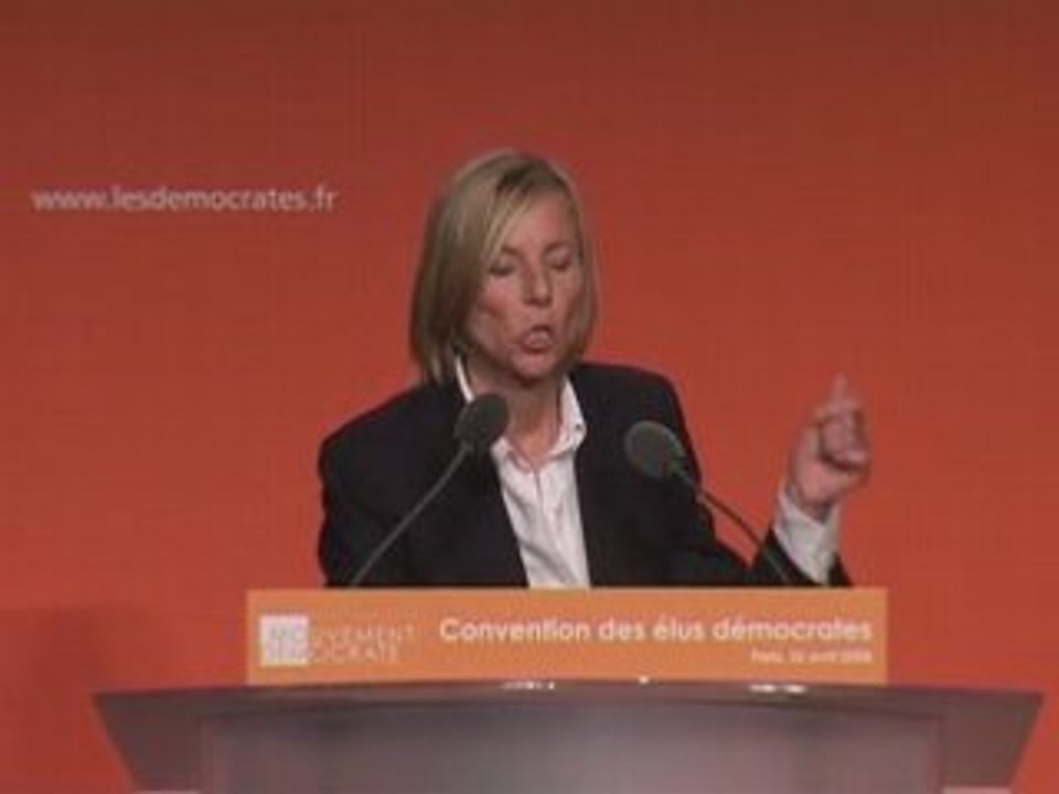 Marielle de Sarnez intervention 26.04.2008