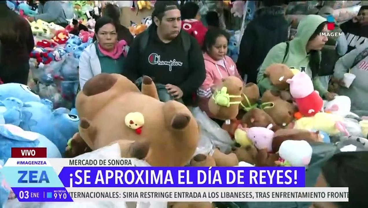Peluches de capibara, uno de los juguetes más pedidos este Día de Reyes Magos