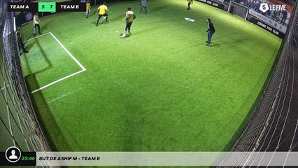 But de Ashif M - Team B