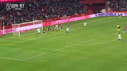 Gol de Borja Mayoral (0-1) en el Granada 0-1 Getafe