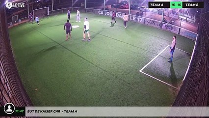 But de kaiser chr  - Team A