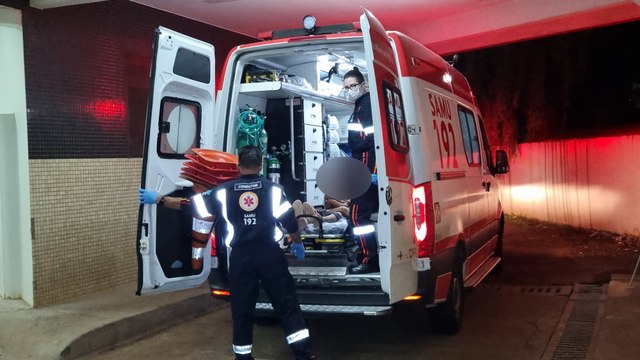 Criança de um ano se engasga com leite materno em Cascavel