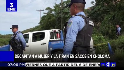 Una mujer de 22 años era la persona encontrada «Encostalada» en Choloma