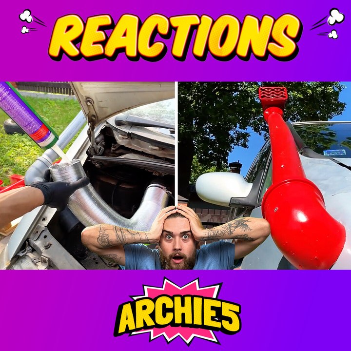 These car hacks are wild, and the dudes’ reactions are even better! 🚗🤯